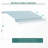 Patio Retractable Awning, Manual Exterior Sun Shade Deck Window Cover,Sunshade Conapy-115625730-115625731-115625739
