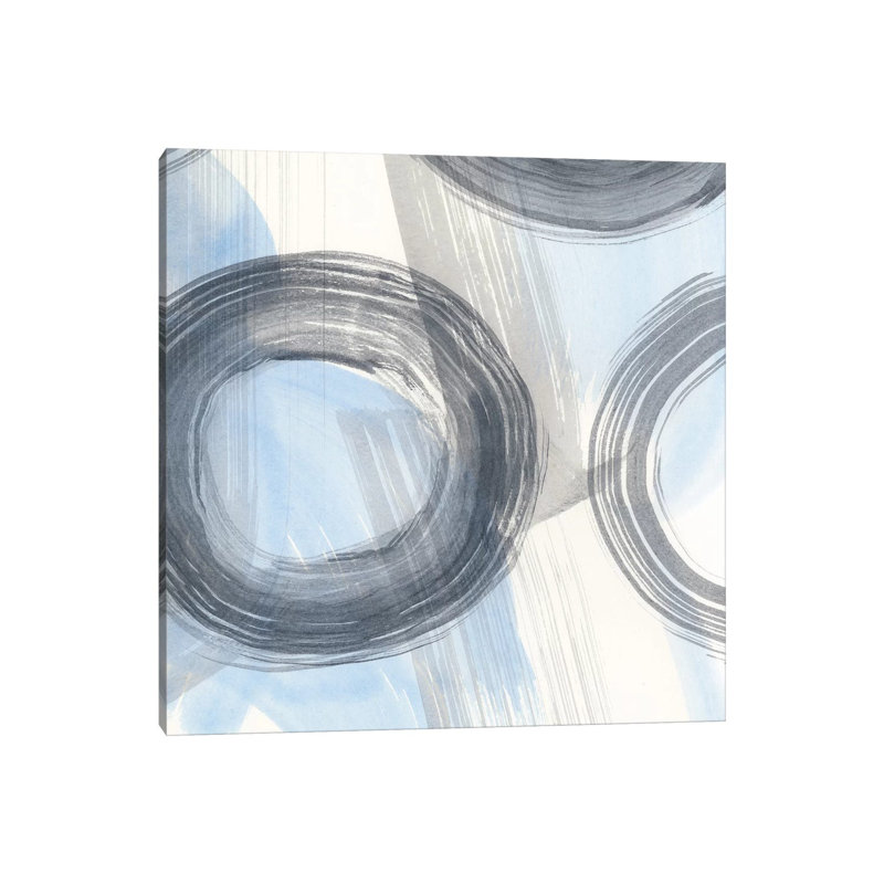 Twist And Turns I by Renée Stramel - Wrapped Canvas Painting, 30.48 cm H x 30.48 cm W