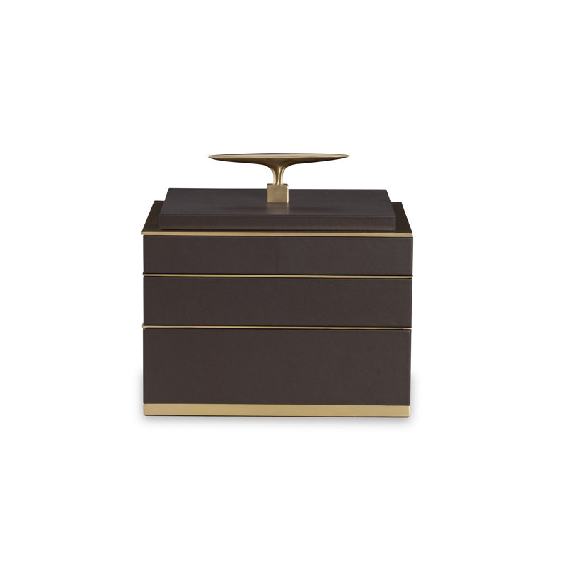 Handmade Decorative Box, Brown