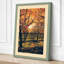 Orchard at Sunrise Japandi - Wrapped Canvas-549462024-549462020
