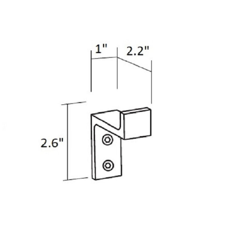 Colina Wall Mounted Towel Hook