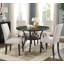 Chaise d'appoint rembourrée Haysi-33396313