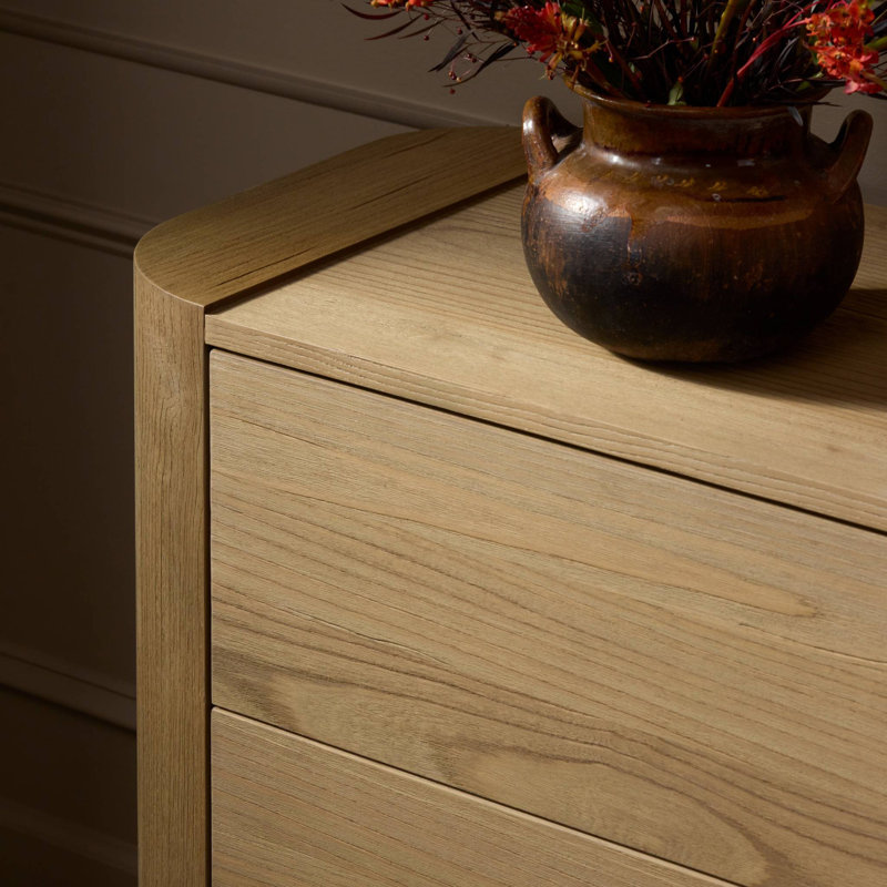 Radius 6 Drawer Dresser-Light Blonde Sungkai Veneer