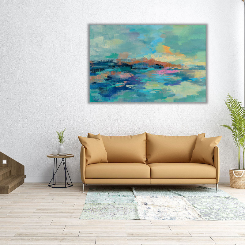 Summer Seaside - Canvas Print Wall Art, 24" H x 36" W