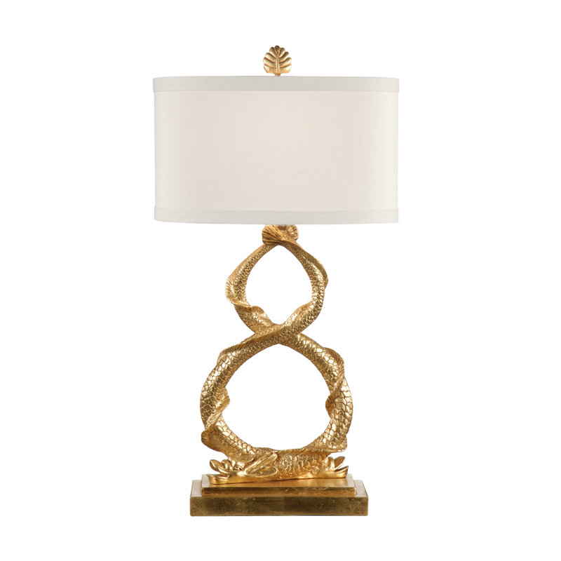 Heritage 33" Table Lamp, Off White