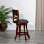Tabouret pivotant élégant et confortable avec un design classique et une fabrication robuste