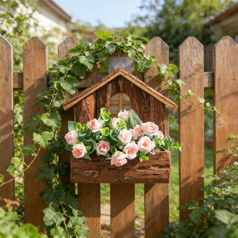 Wall-Mounted Artificial Flower