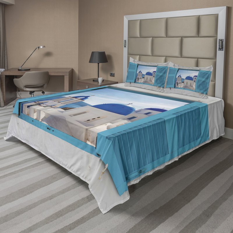 Microfiber Sheet Set, King Sheet Set + Fitted Sheet + 2 Pillowcases