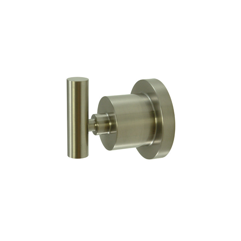 South Beach Wall Mounted Beach Robe Hook, Satin Nickel