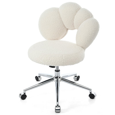 Swivel Office Chair With Thick Cushion And 360 Rotation Possibility High Sponge