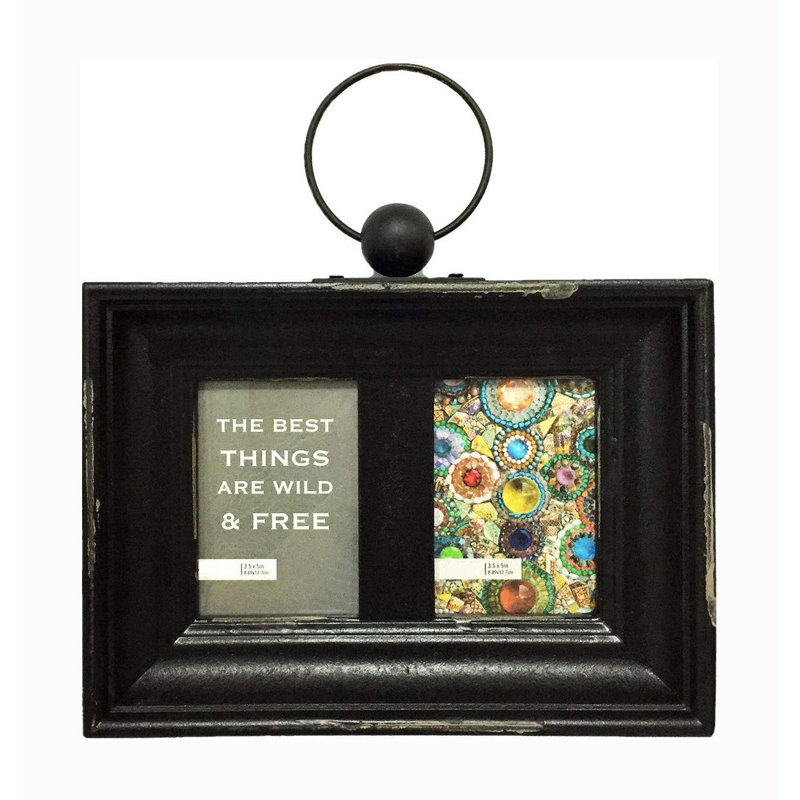 Wood Beveled Shadow Box Picture Frame