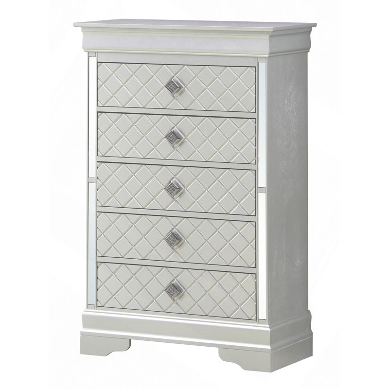 Commode à tiroirs, commode, Champagne