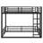 Metal Bunk Bed For Kids, Teens, Adults-1225040140