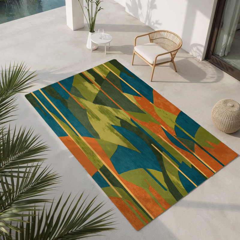 Tapis intérieur et extérieur Sunlit Drift, Rectangle 1 pi 6 po x 2 pi 6 po