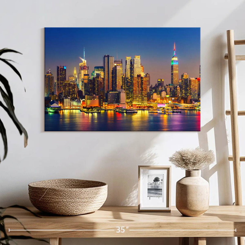 Lumières lumineuses Kavia Manhattan, H 16 po x l 24 po