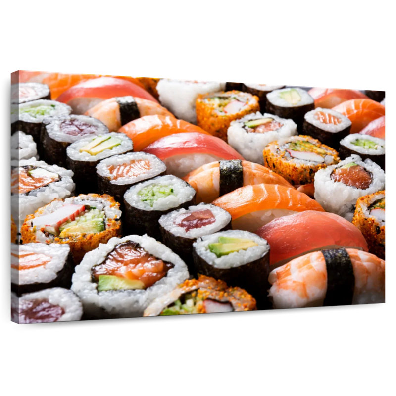 Sushi Set, 8" H x 12" W