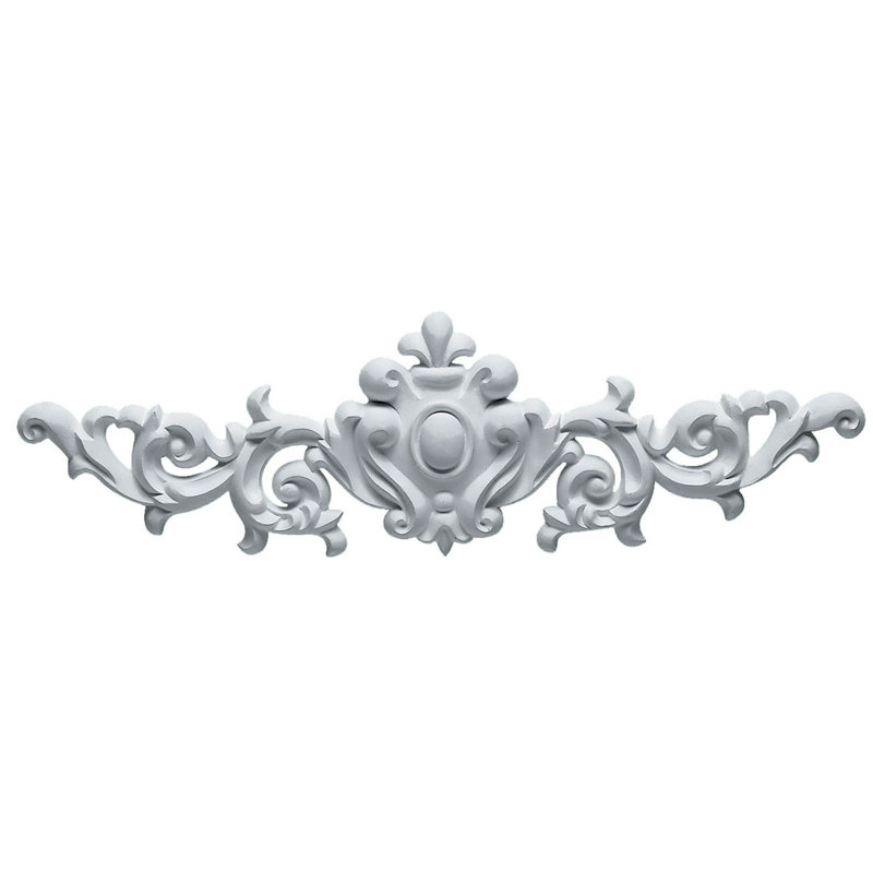 Marcella 4.75 in. H x 16.375 in. W x 0.75 in. D Urethane Onlay Scroll