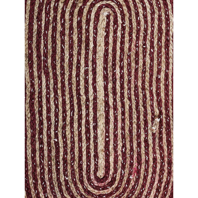 Tapis tressé 23 po 23 po