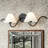 2 - Linen Light Shade Wall Light