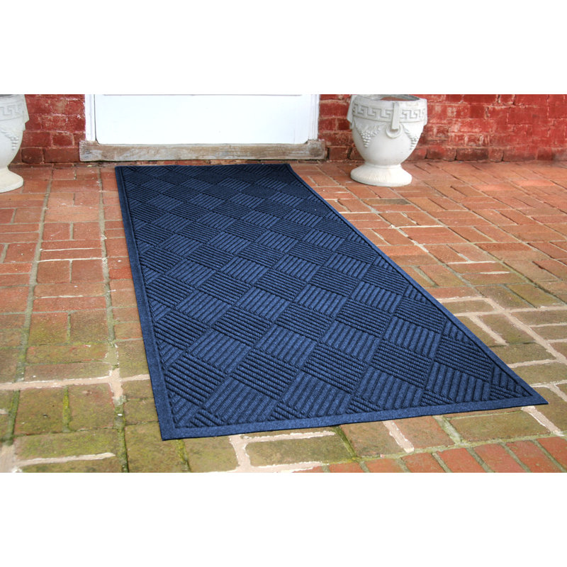 Paillasson Waterhog, Bleu marine, Tapis de couloir : 3 pi x 10 pi