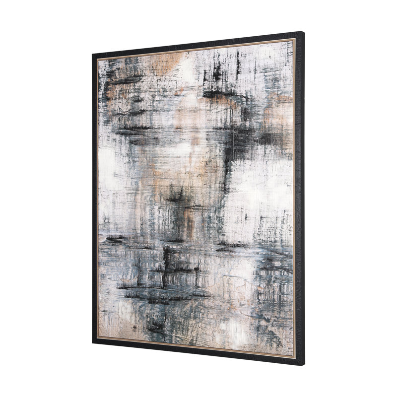 «Merge», toile encadrée par Morgan Mclaren, Merge I