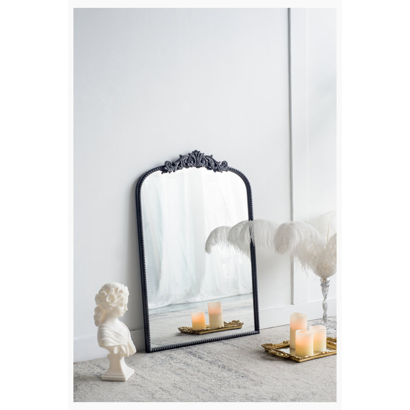 Miroir Breighton, 36 po x 24 po, Noir