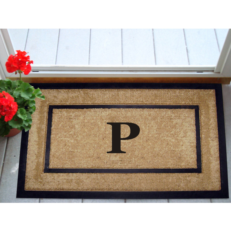 Tapis de porte antidérapant pour l'extérieur, L 22 po x L 36 po, P