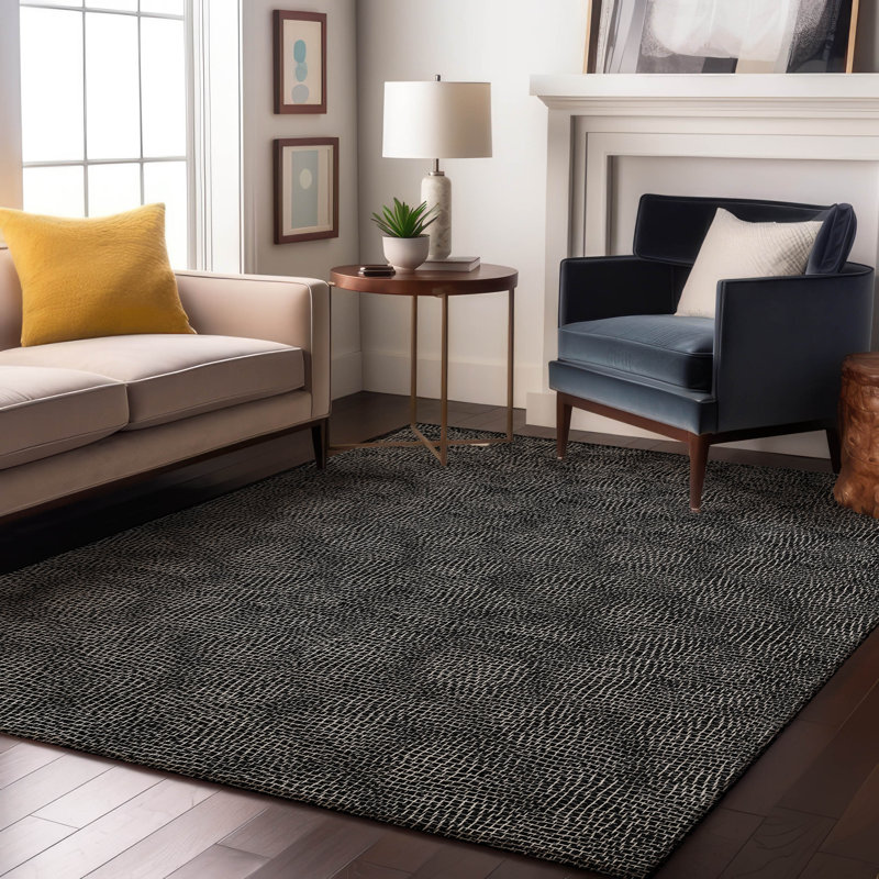 Premium Machine Washable Cossette AMF1057 Geometric Rug, Rectangle 9' x 12'