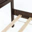 Grand lit avec tête de lit haute, pied de lit et charge USB-1099640749