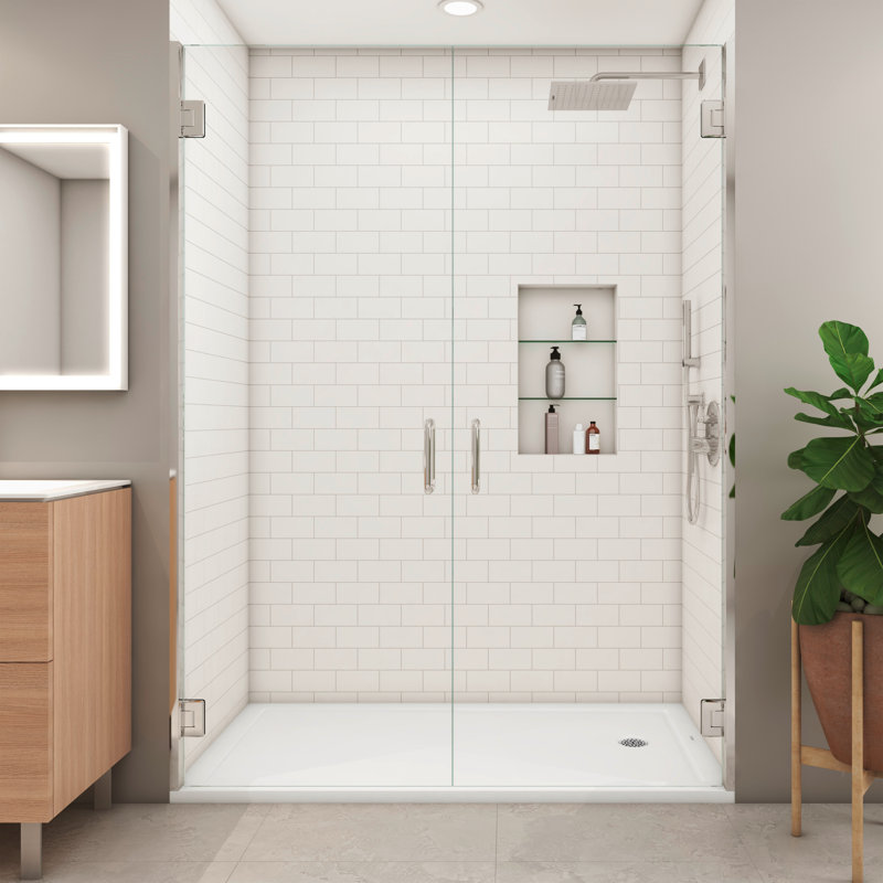 Architec Single Threshold Shower Base, Center