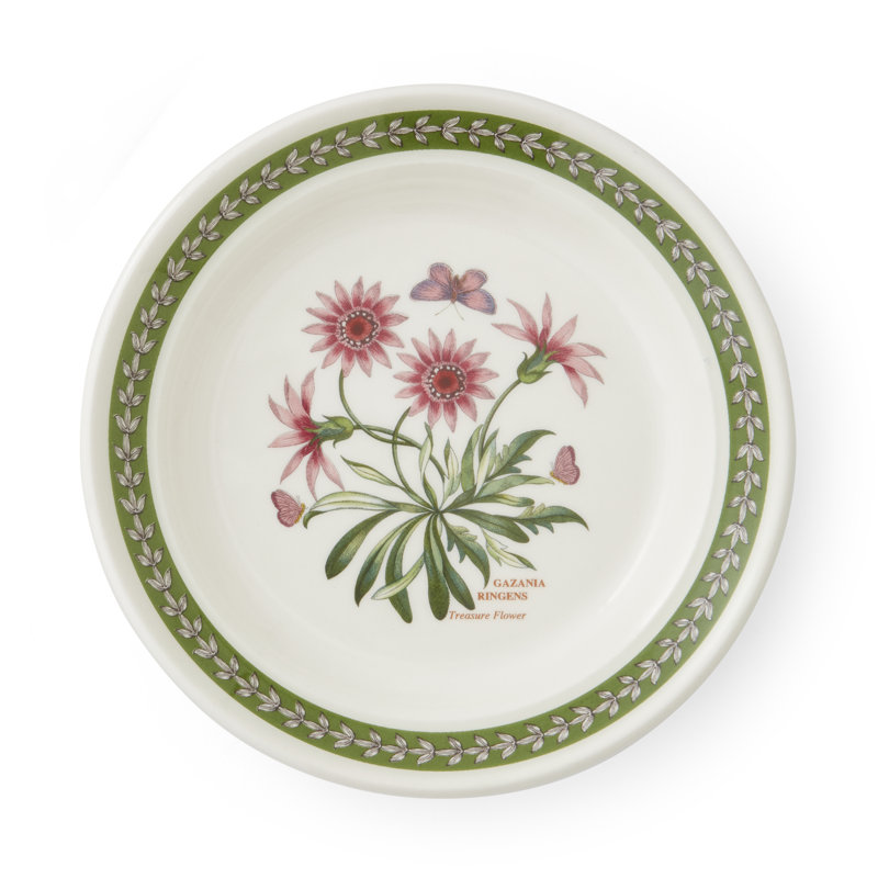 Botanic Garden Etchings, Set Of 6 Side Plates