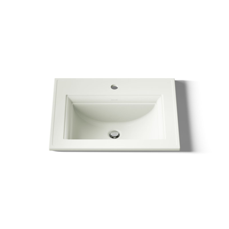 Memoirs® Stately Drop-in Bathroom Sink, Dune, Single Hole