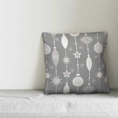 Ornament Throw Pillow