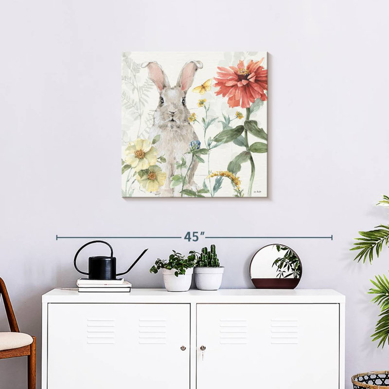Brampt Spring Meadow I, 24" H x 24" W