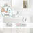 Single-Hole Single-handle Bathroom Faucet with Drain Assembly-57452024