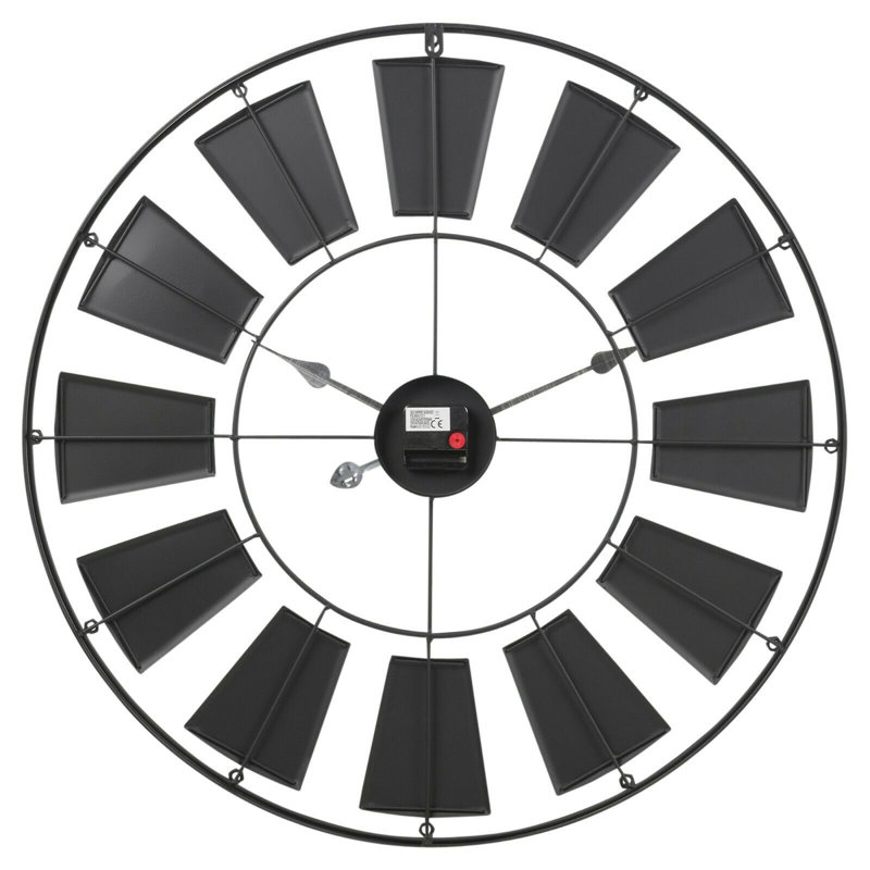 Pierrepont Metal Wall Clock