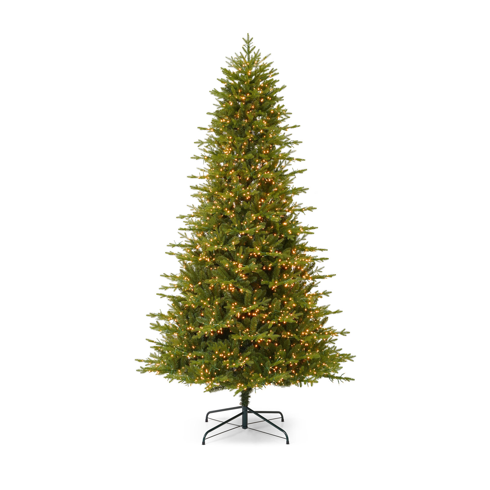 Dandan Lighted Artificial Christmas Tree - Includes a Tree Storage Bag and Remote Control, 10'