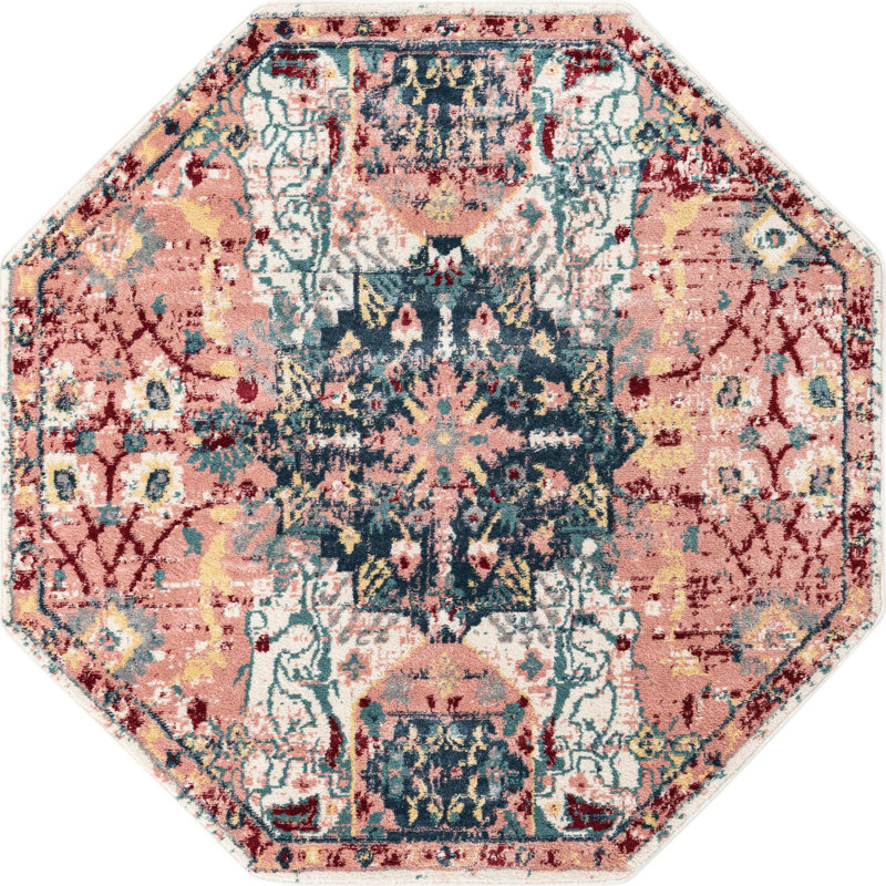 Deliylah pêche contemporaine, Octogone 6 pi x 6 pi