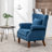 Johnathan 29'' Wide Velvet Wingback Chair-870373526