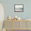"Distant Beach View", art mural encadré flottant par Mike Calascibetta-1047877410-1047877436