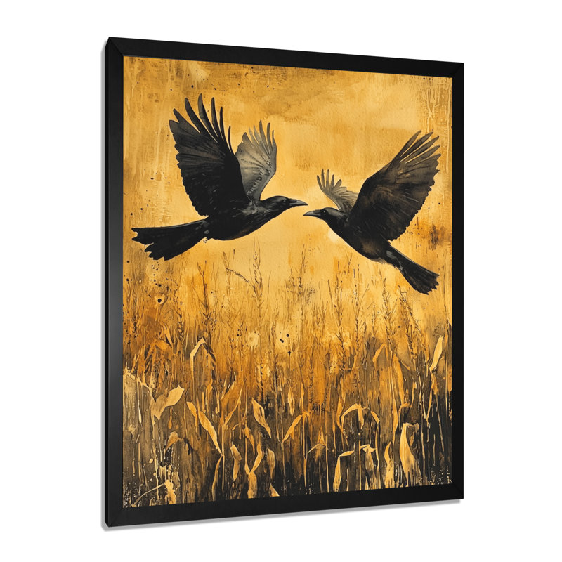 Levan - Animals Wall Art Living Room, H 40 po x l 30 po, Reproduction encadrée d'une seule photo, Noir