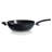 Fissler Ceratal Comfort Ceramic 12.6 Inch Non-stick Wok, Orbit Black, Made Without Pfas