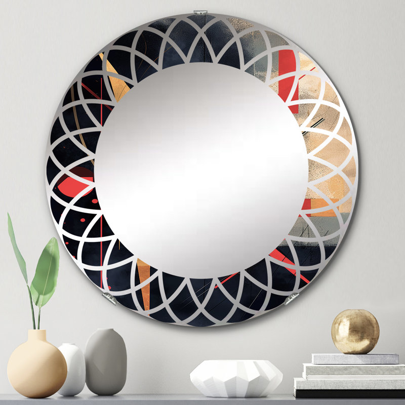 Miroir mural Queensboro, 24 po x 24 po