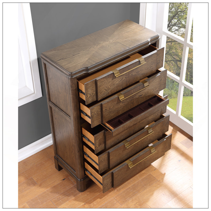 Milan - Commode - Brun foncé