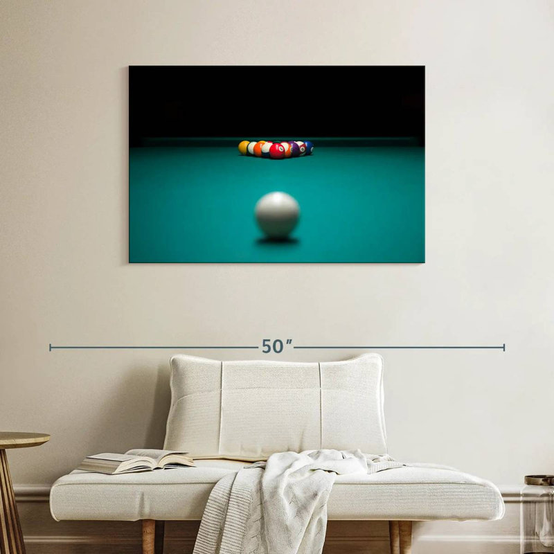 Senne Pool Table, 26" H x 39" W