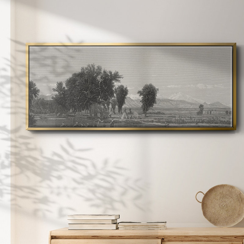 The Rocky Mountains- Framed Canvas