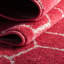 Tapis contemporain Tellaro couleur cerise-61874668