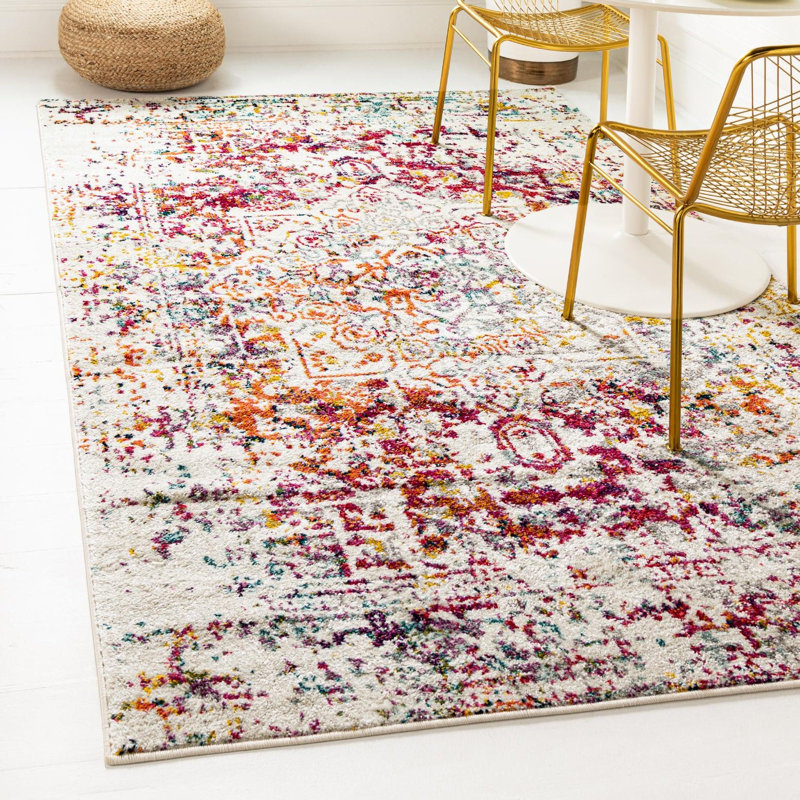 Tapis oriental Lucile, Rectangle 7 pi 10 po x 11 pi