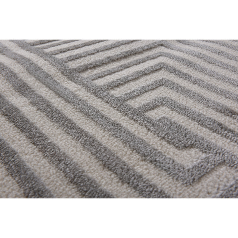 Pillsbury Geometric Hand Woven Area Rug, Rectangle 155 x 230cm