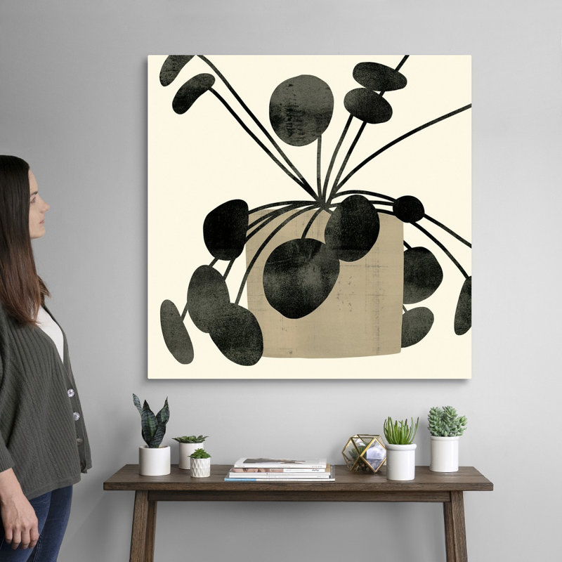 Art mural sur toile Plantling IV, Toile tendue, H 36 po x l 36 po